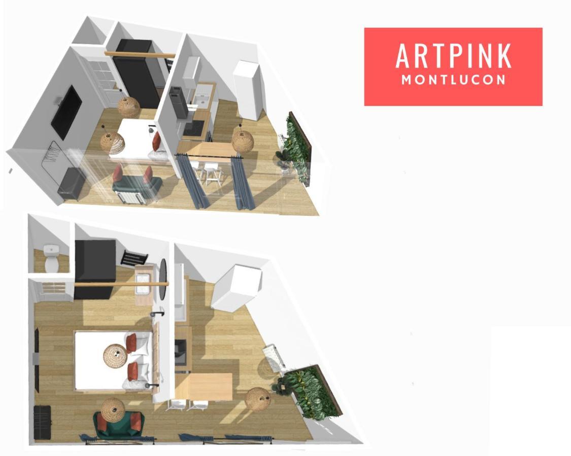 Artpink - Ideal Pros - Proche Commerces - Agathor Montlucon Luaran gambar